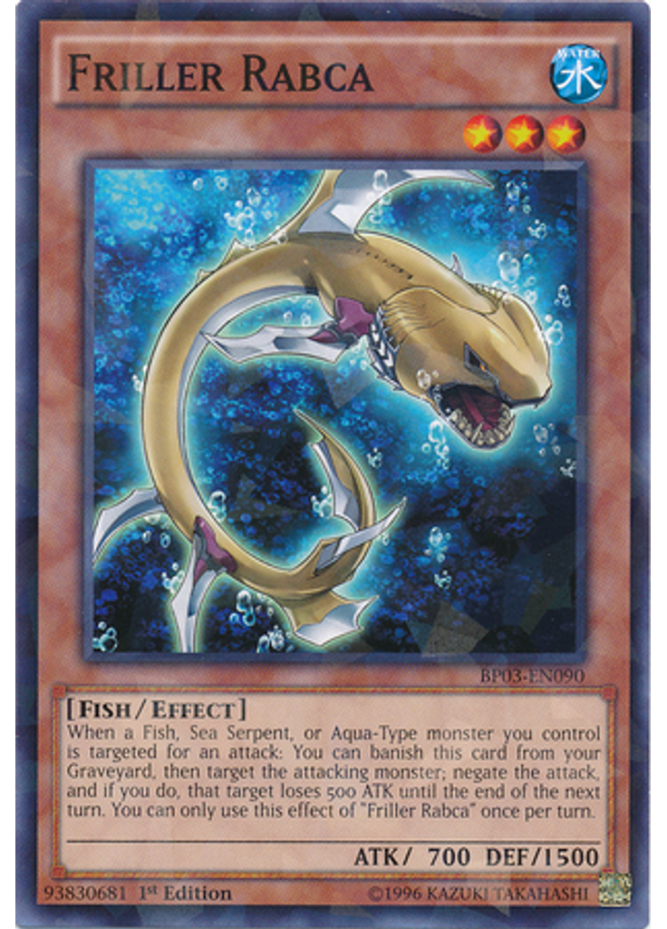 Friller Rabca (Shatterfoil Rare 1st Edition)