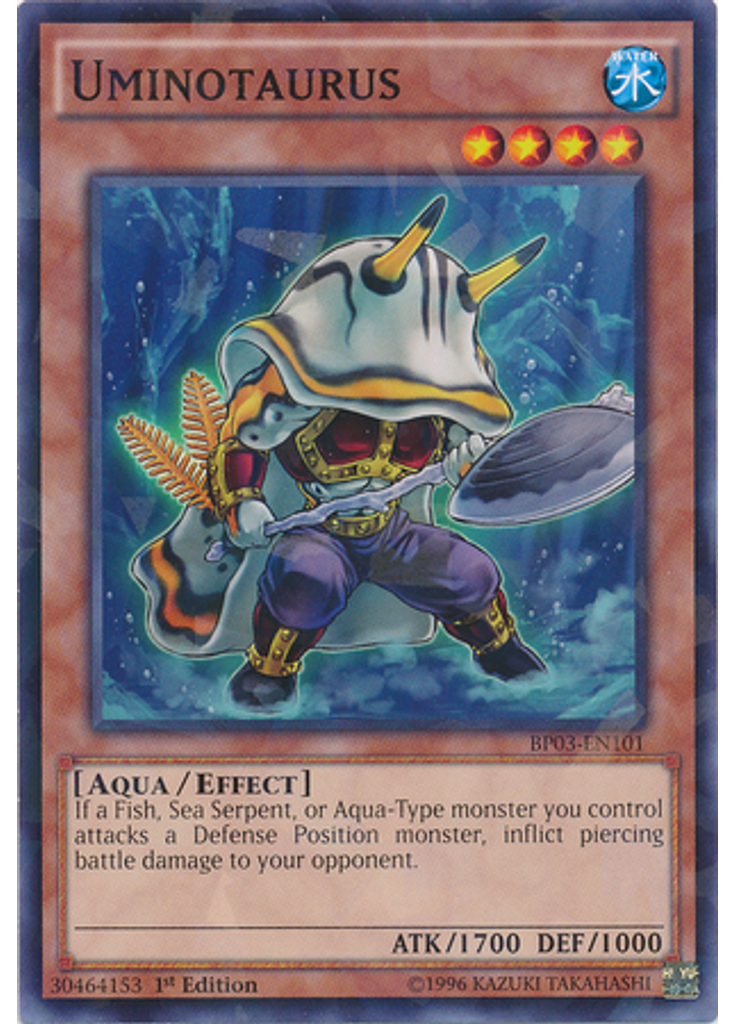 Uminotaurus (Shatterfoil Rare 1st Edition)