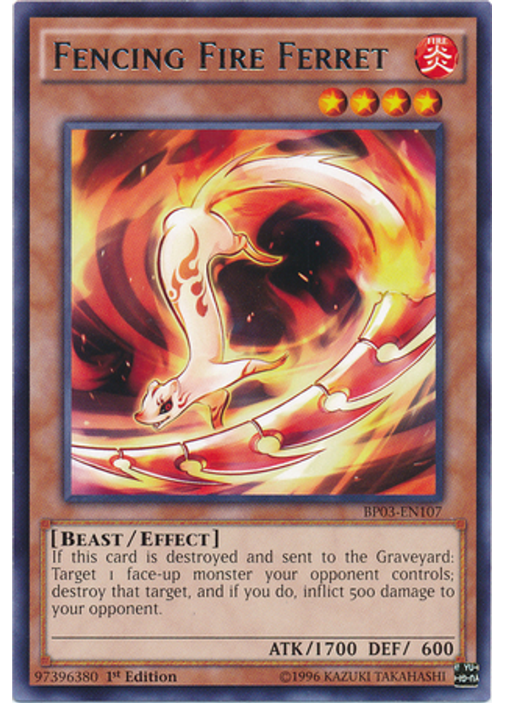 Fencing Fire Ferret