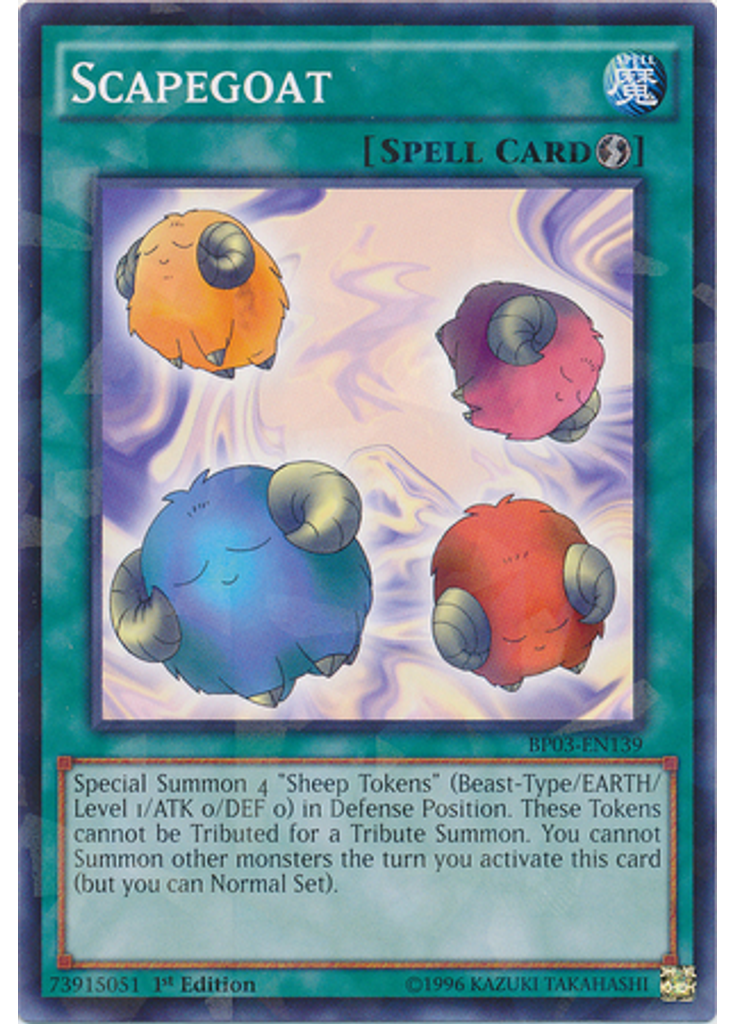 Scapegoat (Shatterfoil Rare 1st Edition)
