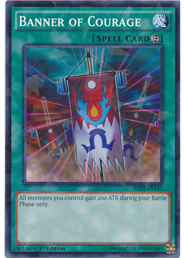 Banner of Courage (Shatterfoil Rare 1st Edition)
