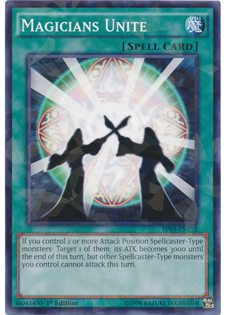 Magicians Unite (Shatterfoil Rare 1st Edition)