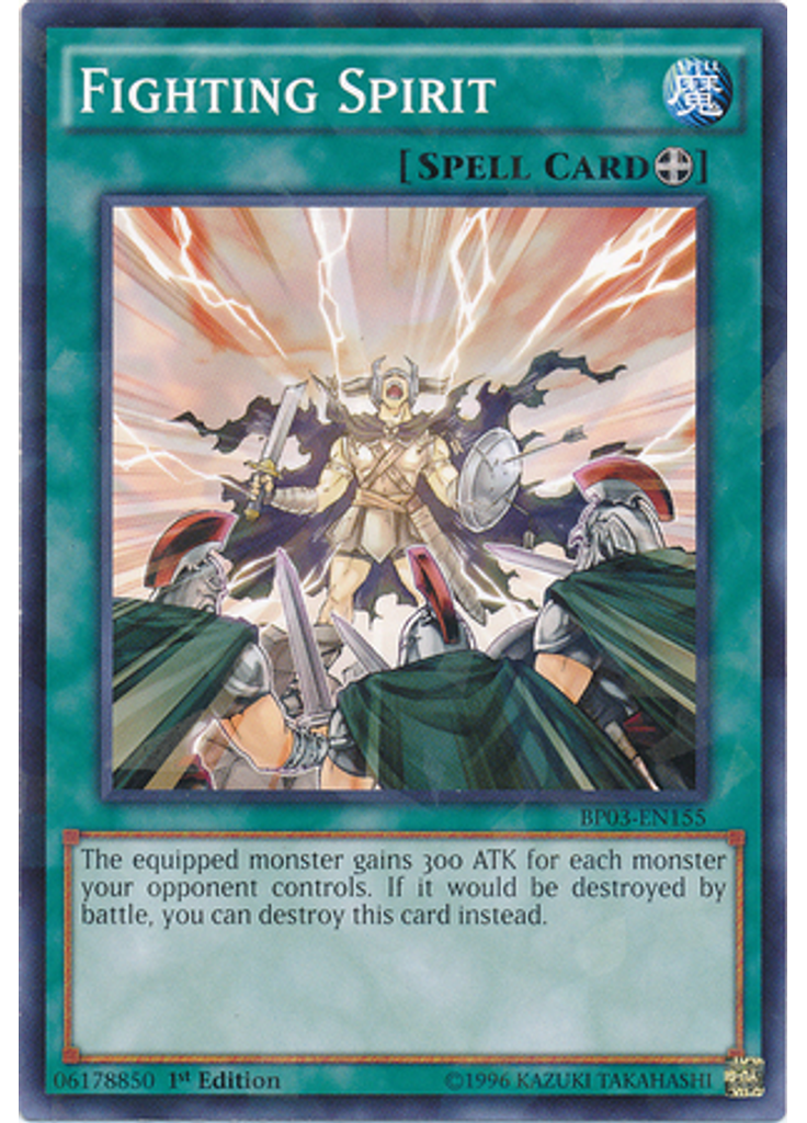Fighting Spirit (Shatterfoil Rare 1st Edition)