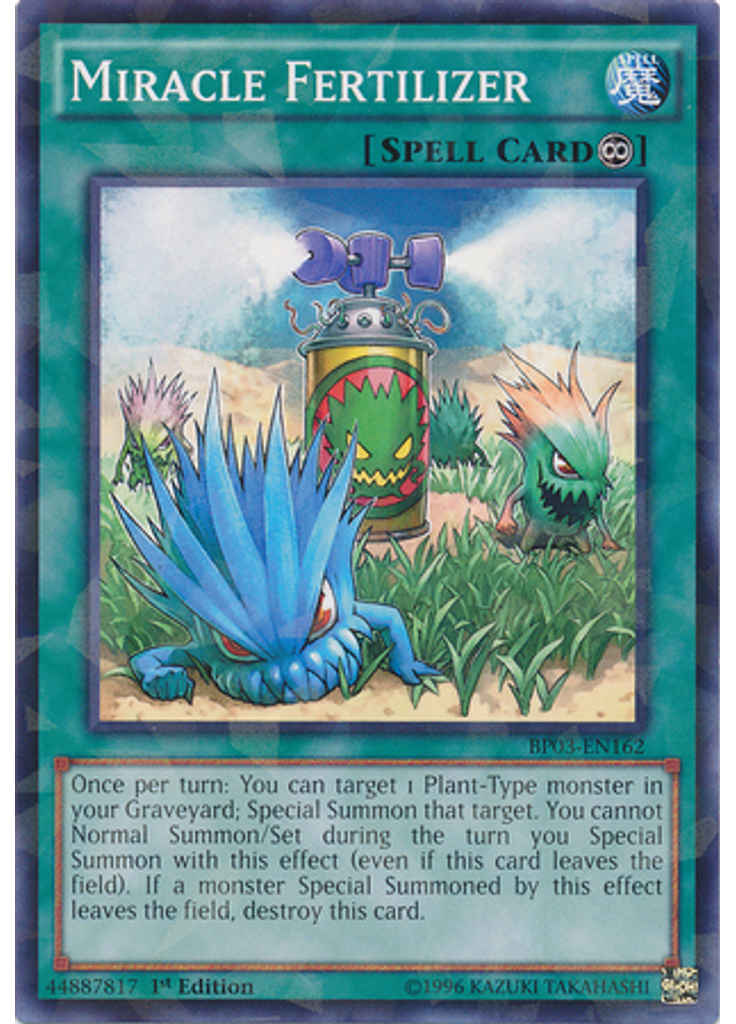 Miracle Fertilizer (Shatterfoil Rare 1st Edition)