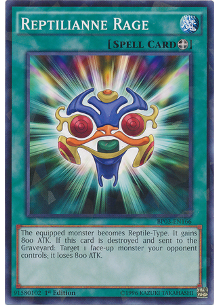 Reptilianne Rage (Shatterfoil Rare 1st Edition)