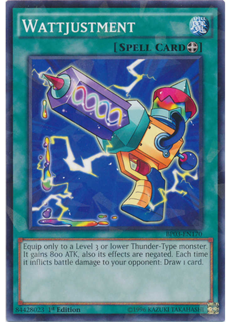 Wattjustment (Shatterfoil Rare 1st Edition)