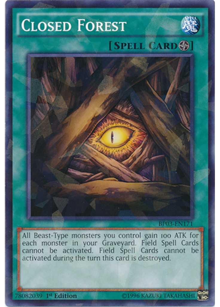 Closed Forest (Shatterfoil Rare 1st Edition)