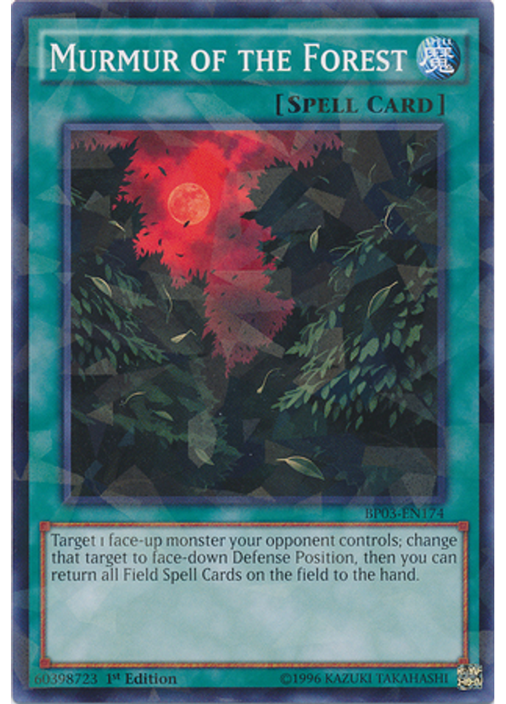Murmur of the Forest (Shatterfoil Rare 1st Edition)
