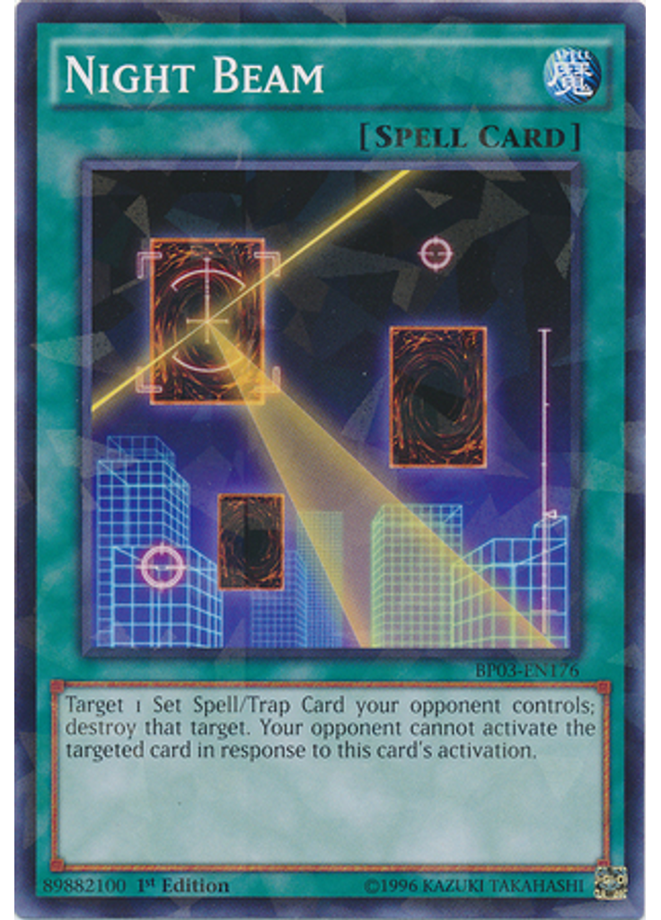 Night Beam (Shatterfoil Rare 1st Edition)