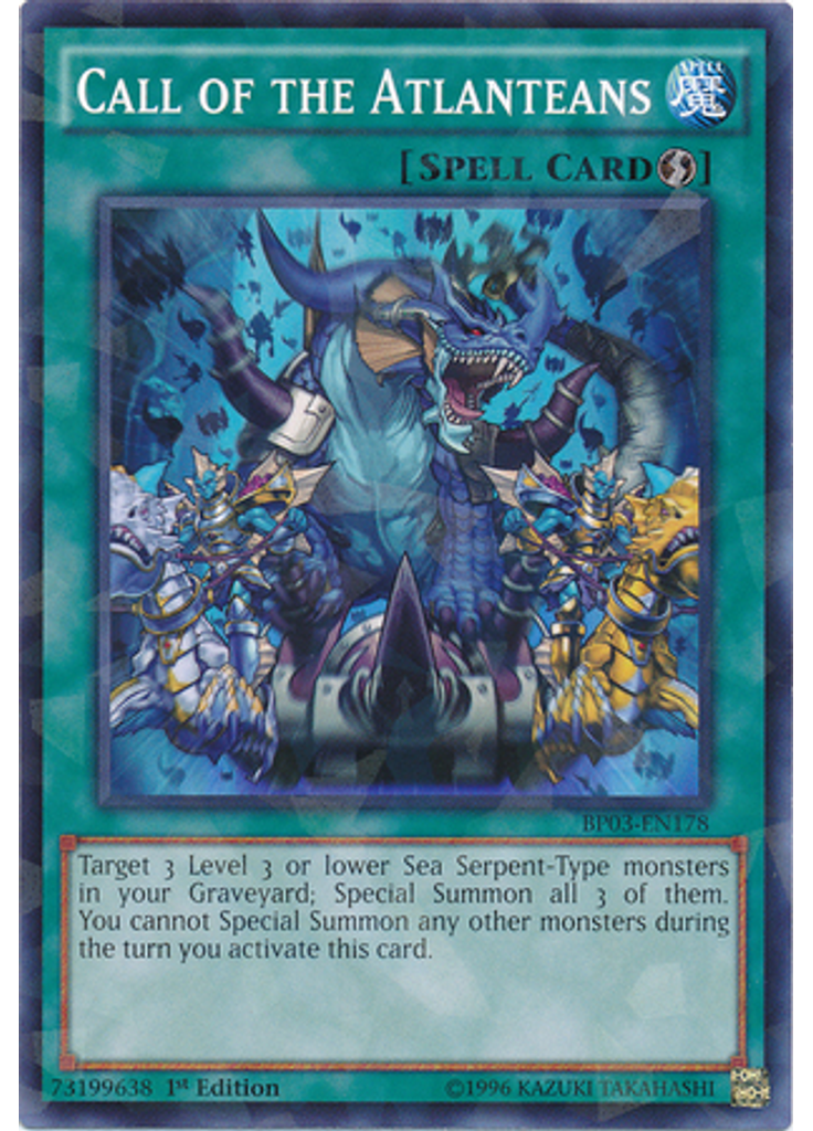 Call of the Atlanteans (Shatterfoil Rare 1st Edition)