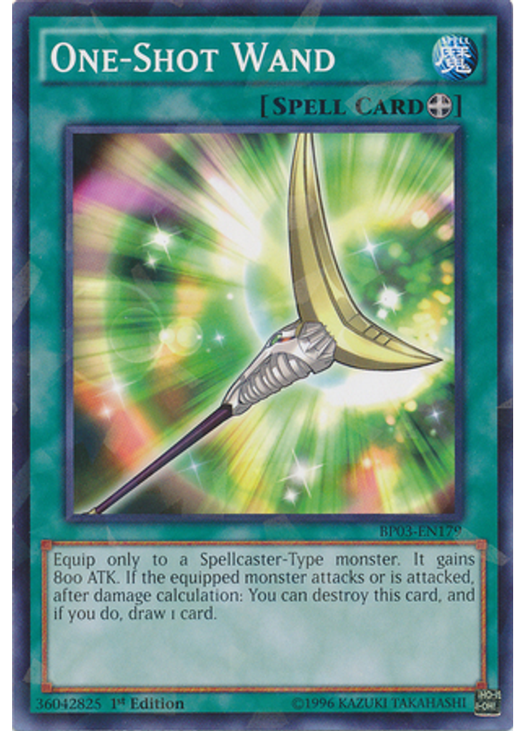 One-Shot Wand (Shatterfoil Rare 1st Edition)