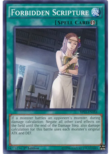 Forbidden Scripture — Battle Pack 3: Monster League