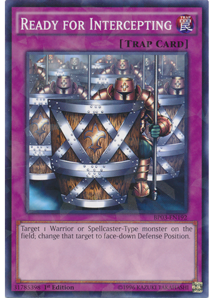 Ready for Intercepting (Shatterfoil Rare 1st Edition)