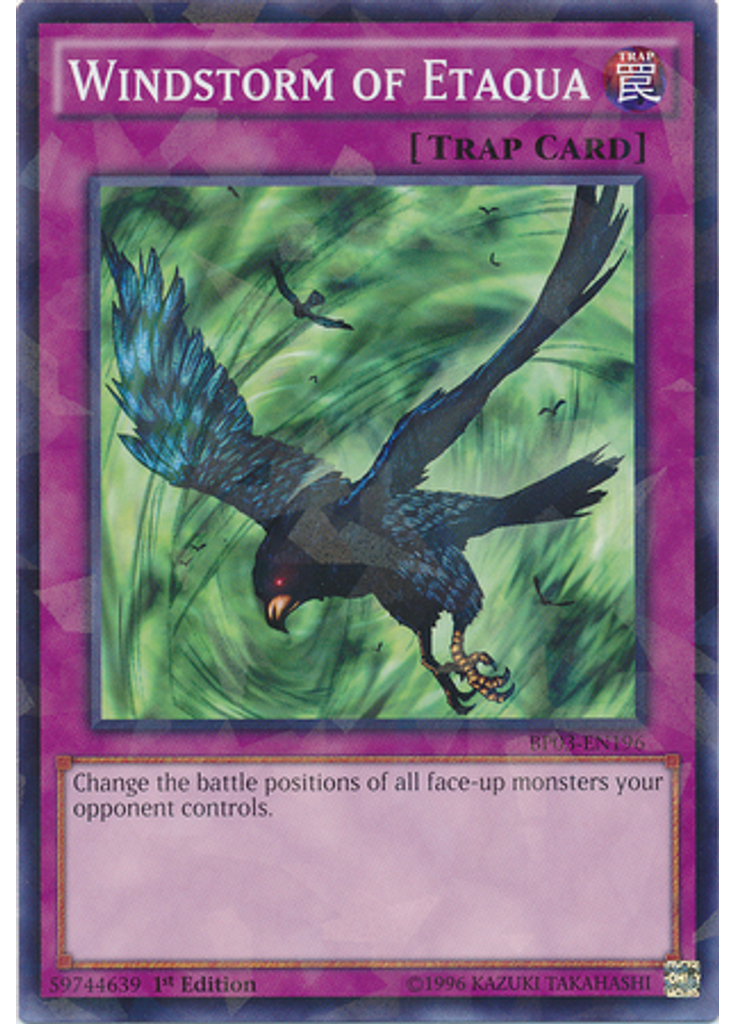 Windstorm of Etaqua (Shatterfoil Rare 1st Edition)