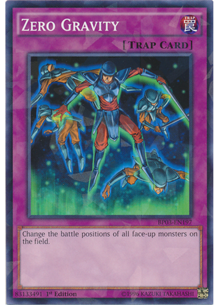 Zero Gravity (Shatterfoil Rare 1st Edition)