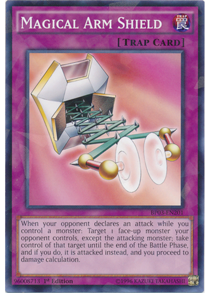 Magical Arm Shield (Shatterfoil Rare 1st Edition)