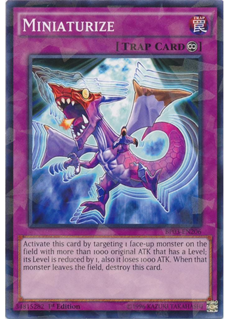 Miniaturize (Shatterfoil Rare 1st Edition)