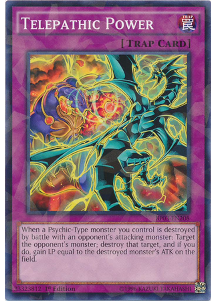 Telepathic Power (Shatterfoil Rare 1st Edition)