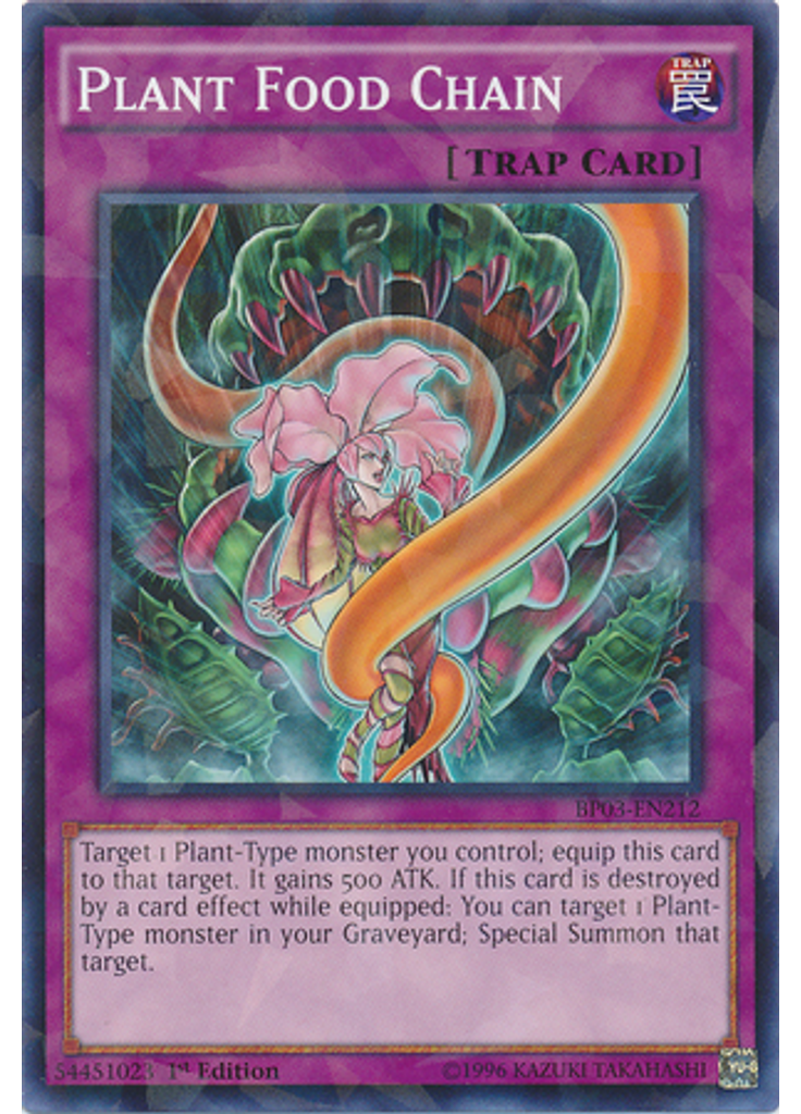 Plant Food Chain (Shatterfoil Rare 1st Edition)