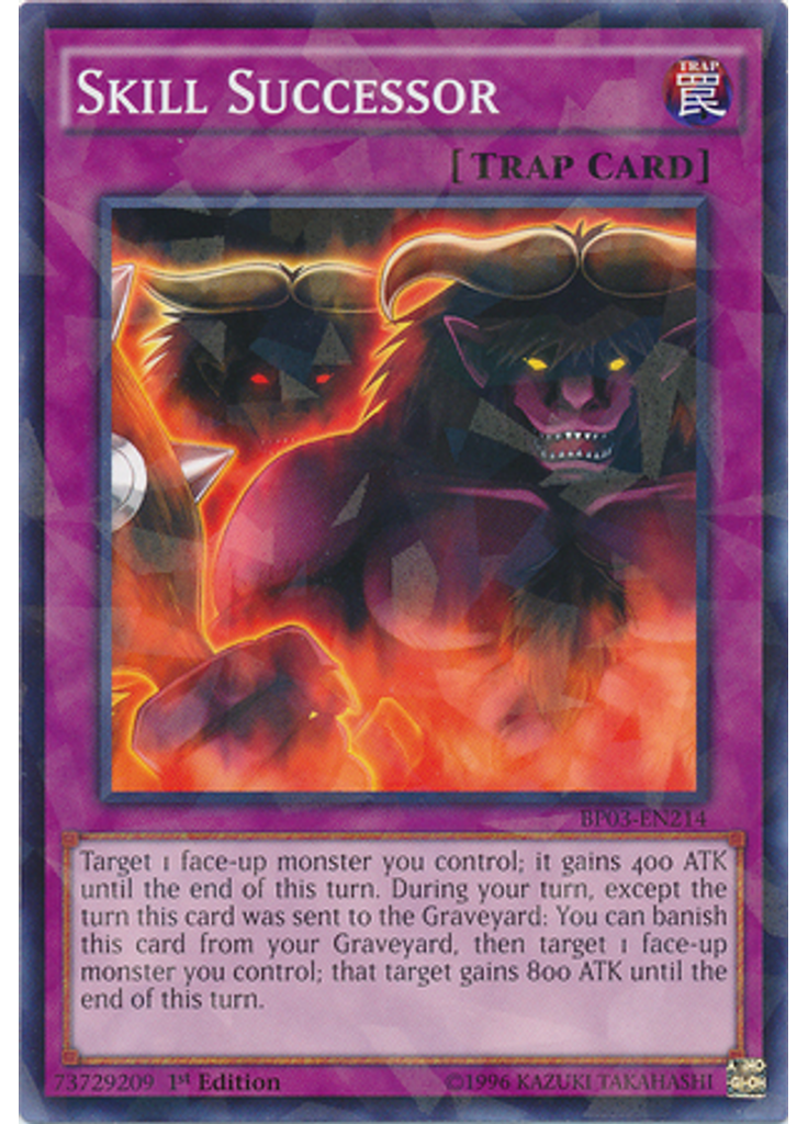 Skill Successor (Shatterfoil Rare 1st Edition)