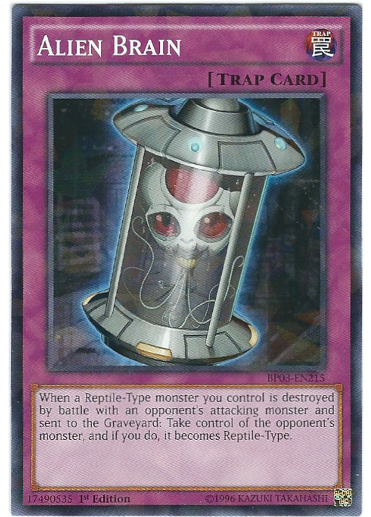 Alien Brain (Shatterfoil Rare 1st Edition)