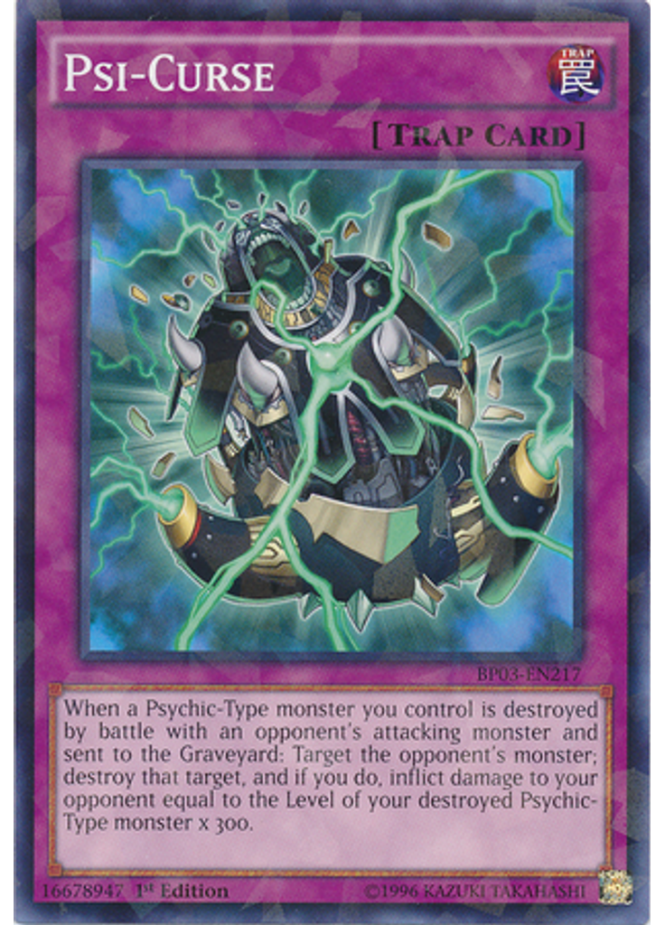 Psi-Curse (Shatterfoil Rare 1st Edition)