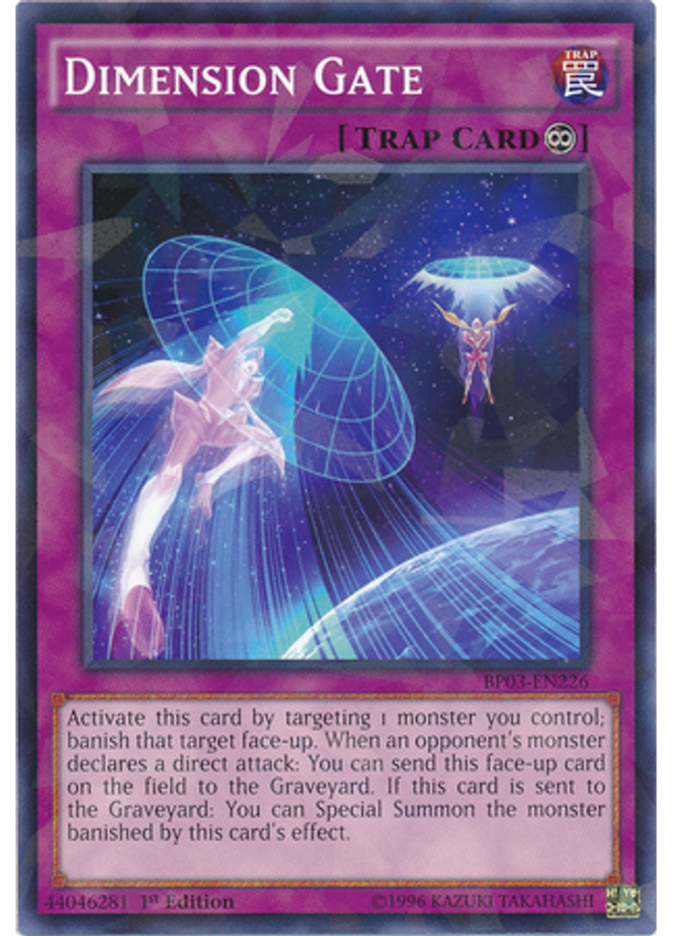 Dimension Gate (Shatterfoil Rare 1st Edition)