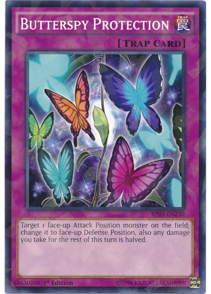 Butterspy Protection (Shatterfoil Rare 1st Edition)