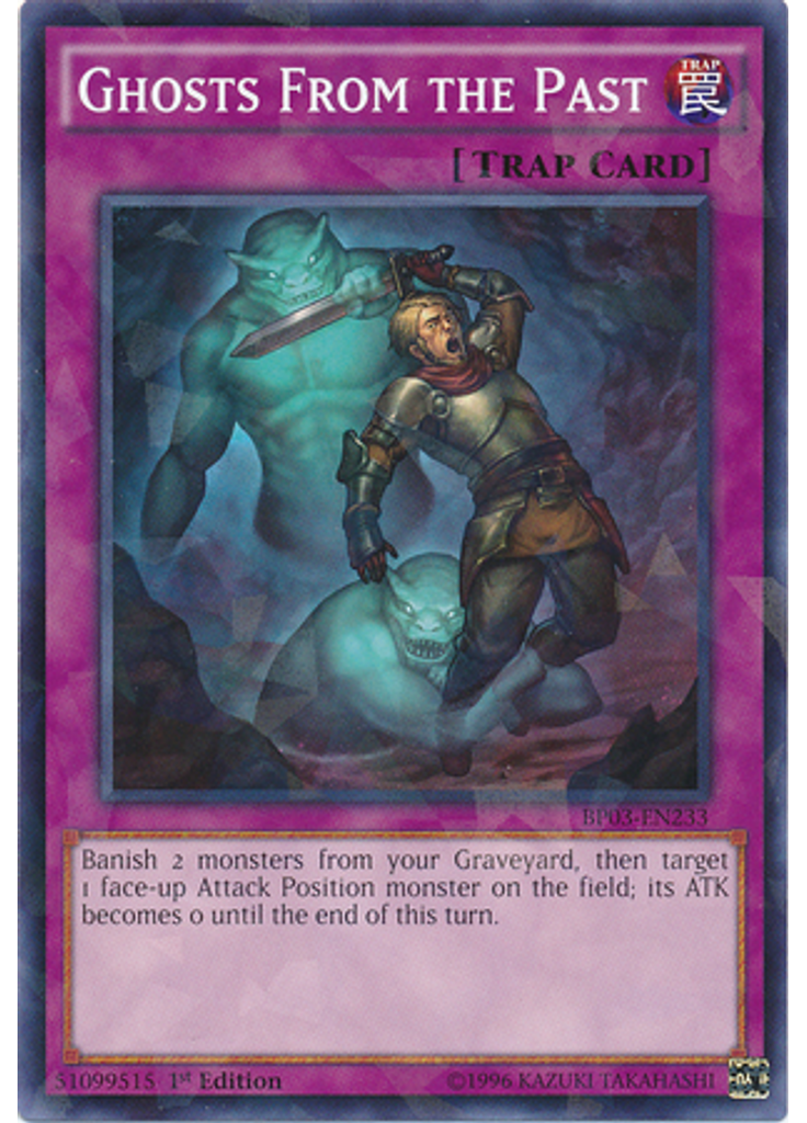 Ghosts From the Past (Shatterfoil Rare 1st Edition)