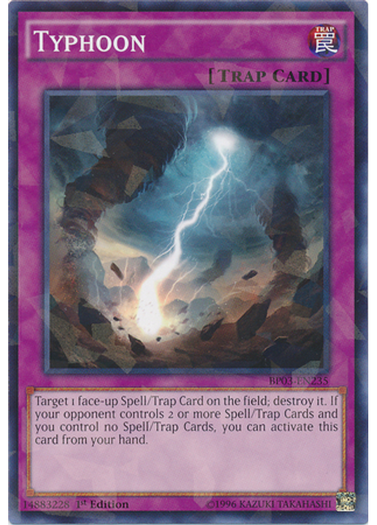 Typhoon (Shatterfoil Rare 1st Edition)