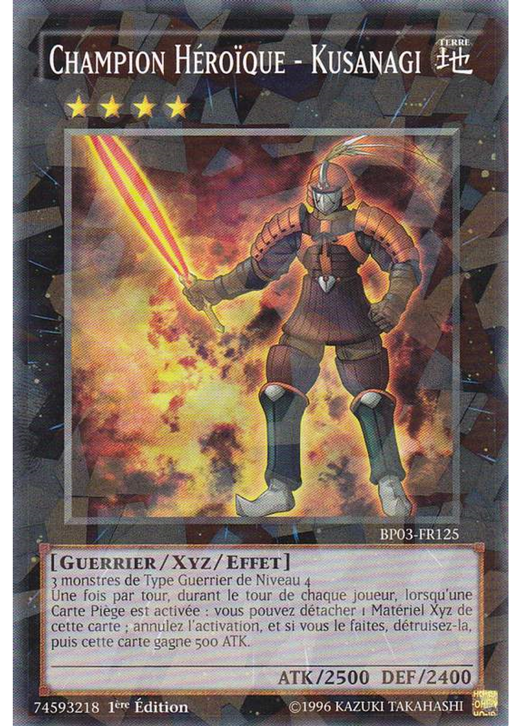 Champion Héroïque - Kusanagi