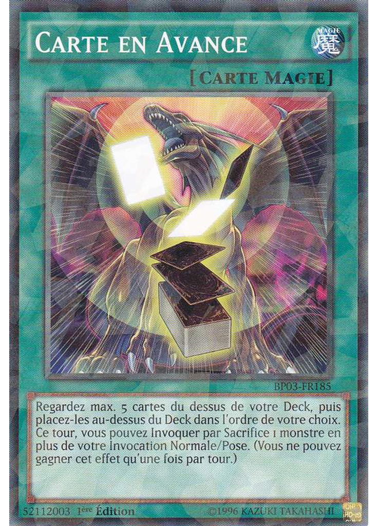 Carte en Avance (Shatterfoil Rare 1st Edition)