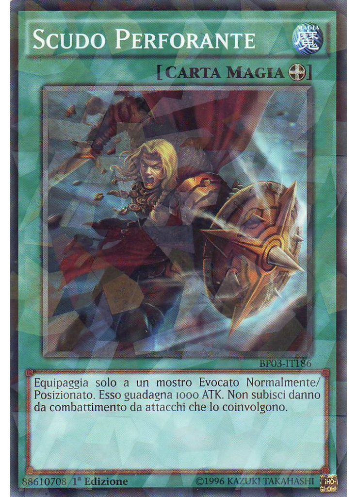 Scudo Perforante (Shatterfoil Rare 1st Edition)