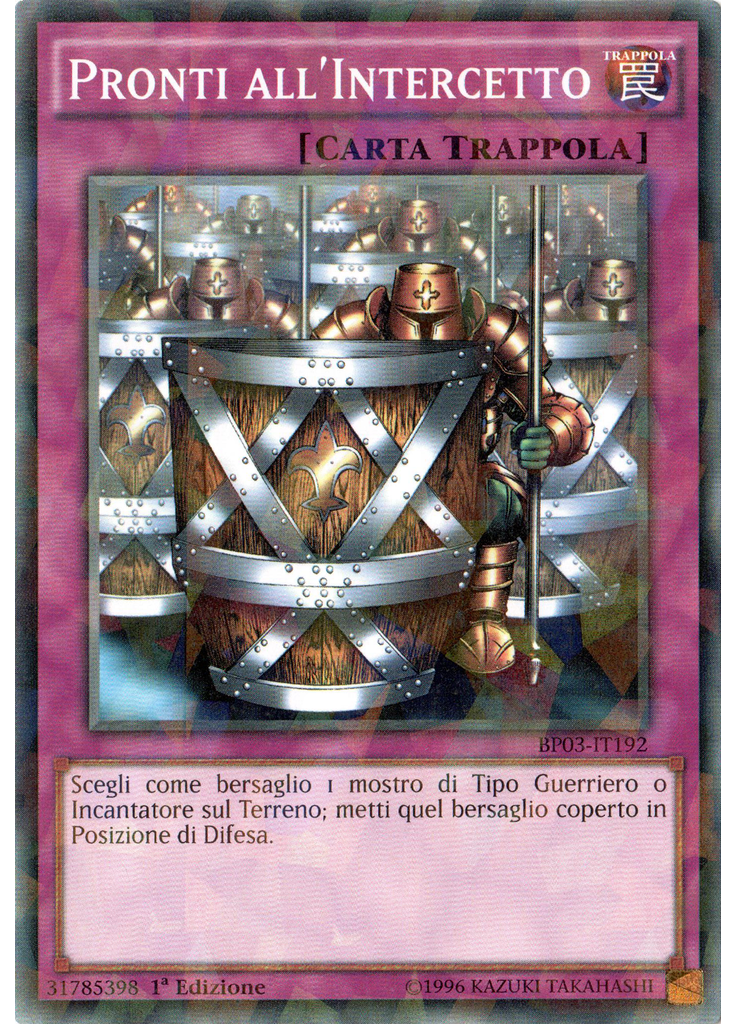 Pronti all'Intercetto (Shatterfoil Rare 1st Edition)