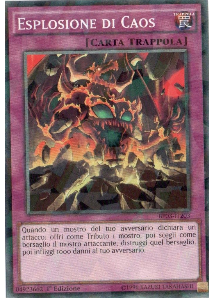 Esplosione di Caos (Shatterfoil Rare 1st Edition)
