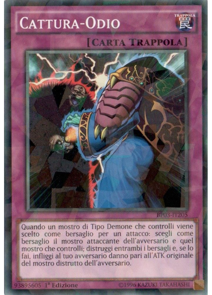 Cattura-Odio (Shatterfoil Rare 1st Edition)