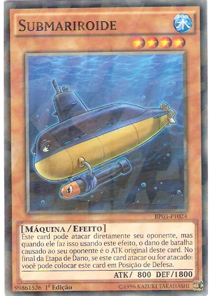 Submariroide (Shatterfoil Rare 1st Edition)