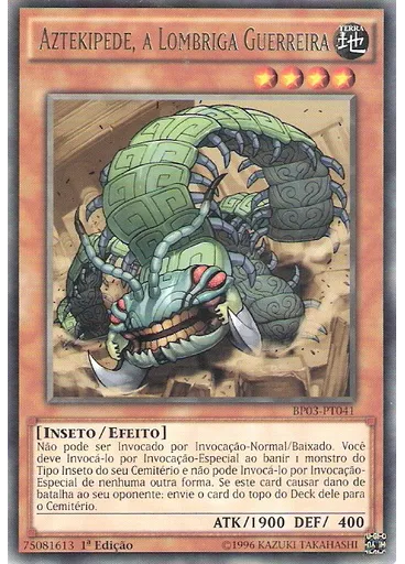 Aztekipede, a Lombriga Guerreira