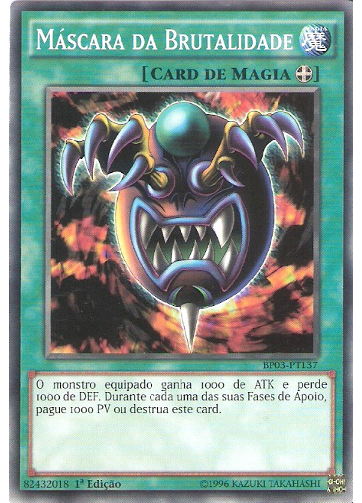 Máscara da Brutalidade