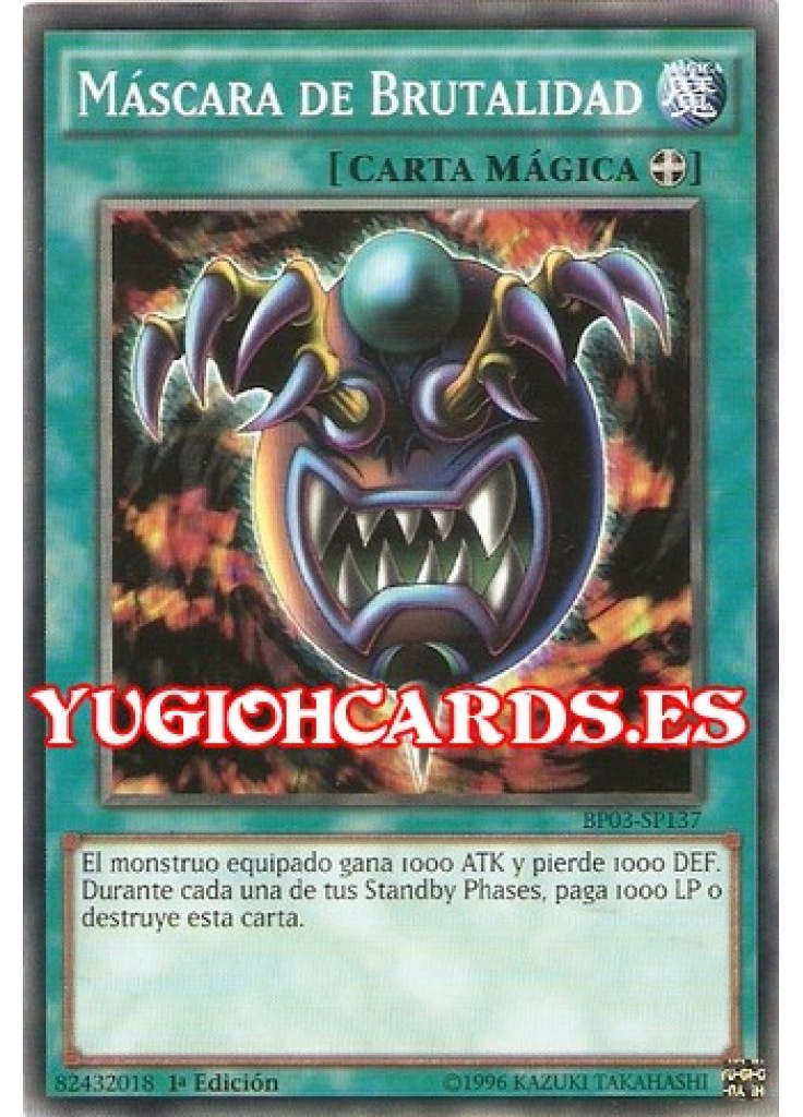 Máscara de Brutalidad