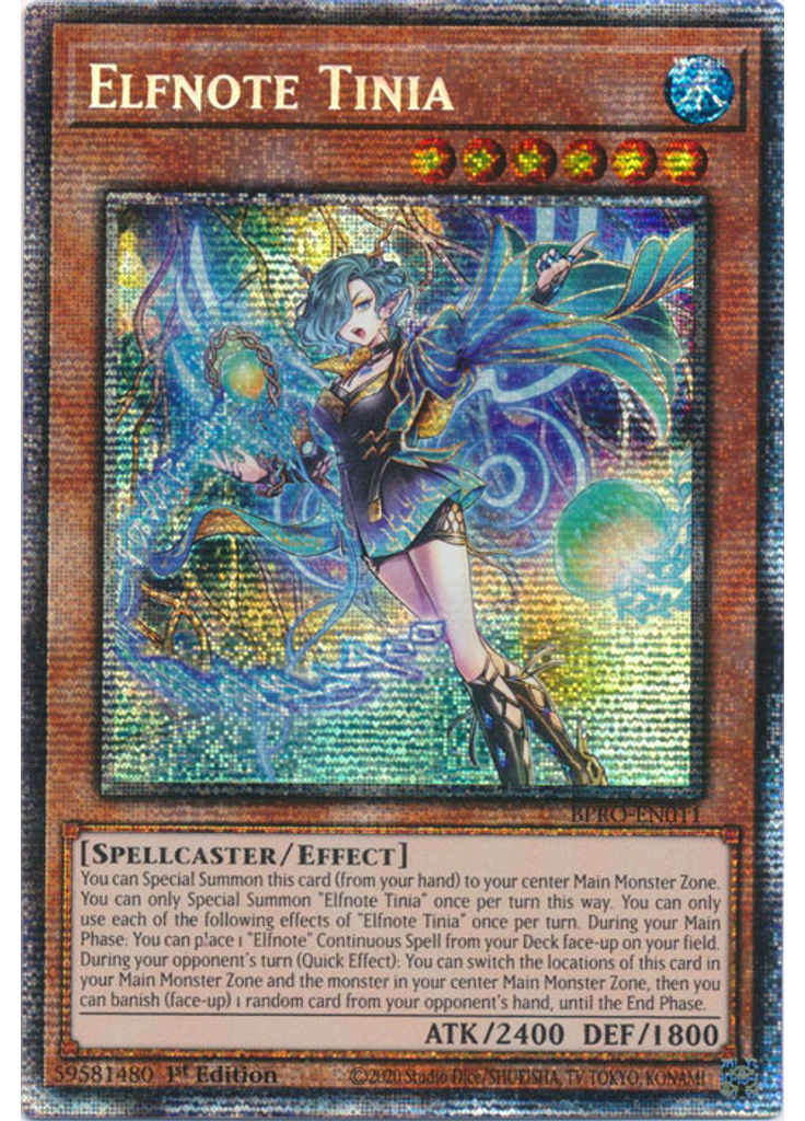 Elfnote Tinia (Starlight Rare 1st Edition)