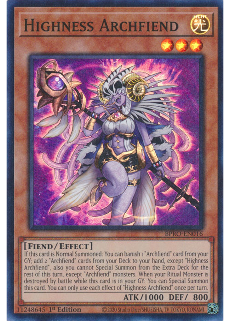 Highness Archfiend