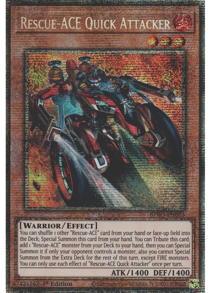 Rescue-ACE Quick Attacker (Starlight Rare 1st Edition)