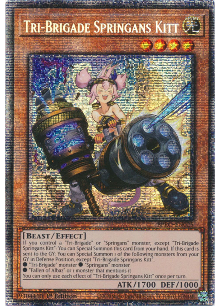 Tri-Brigade Springans Kitt (Starlight Rare 1st Edition)