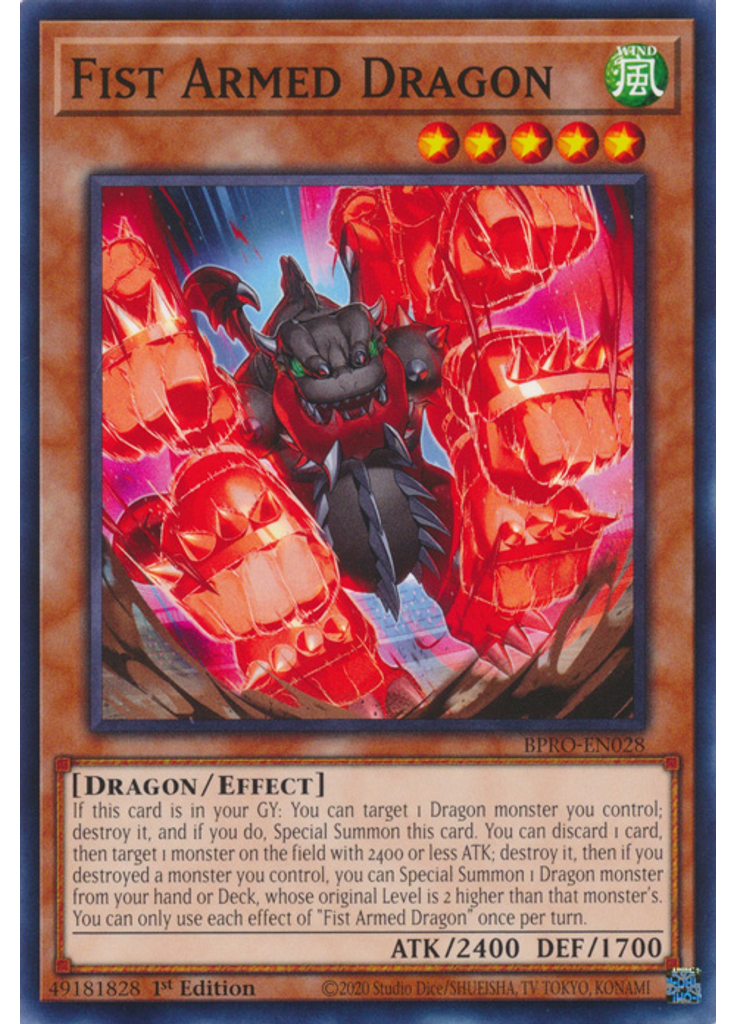 Fist Armed Dragon