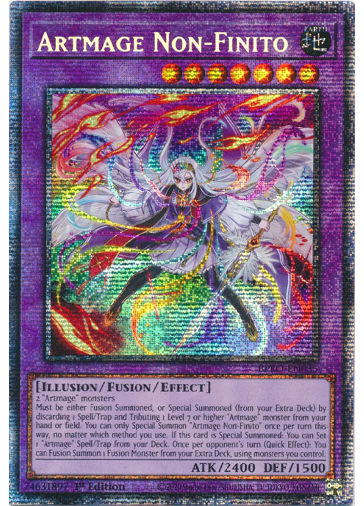 Artmage Non-Finito (Starlight Rare 1st Edition)