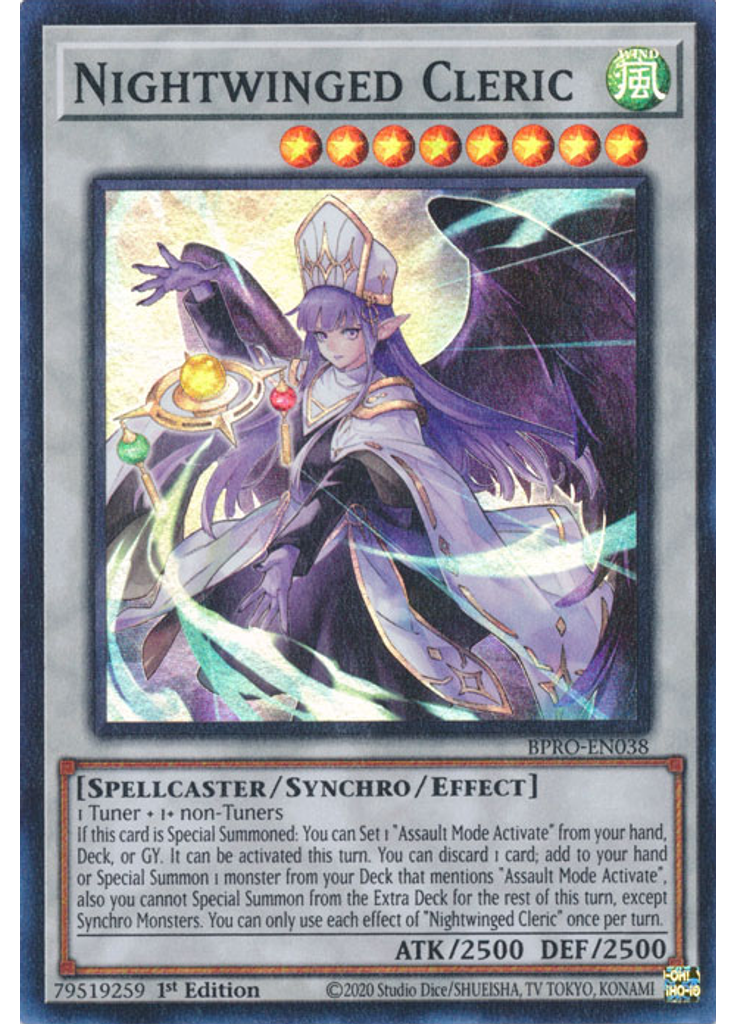 Nightwinged Cleric