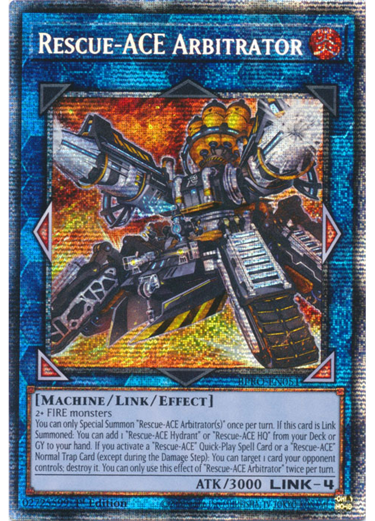 Rescue-ACE Arbitrator (Starlight Rare 1st Edition)