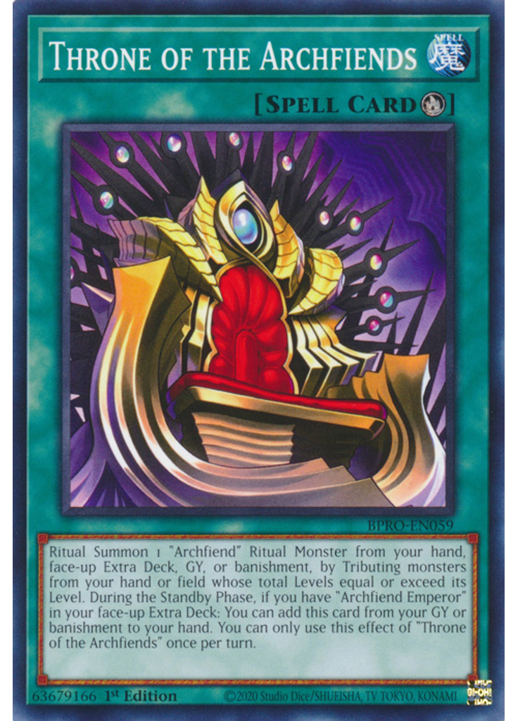 Throne of the Archfiends