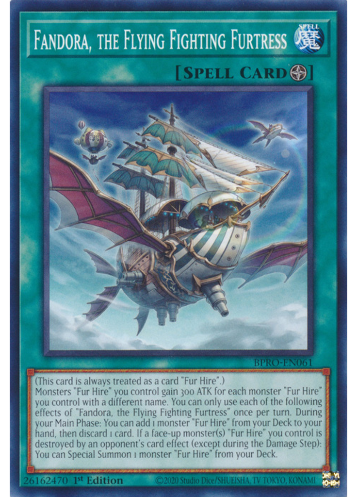 Fandora, the Flying Fighting Furtress